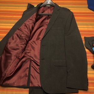 Charcoal Grey Boys Full suit